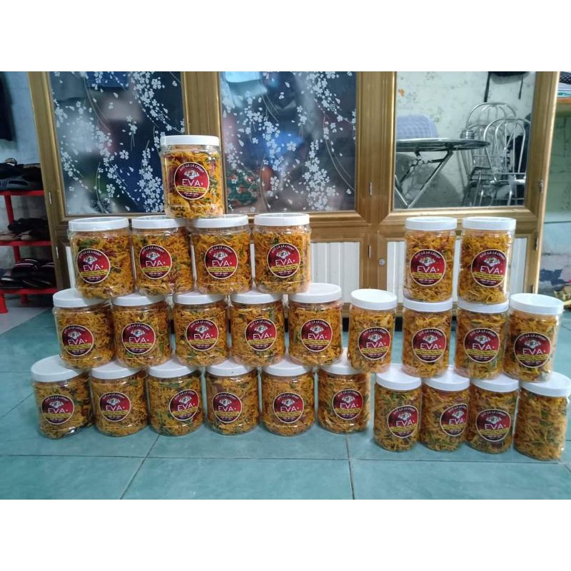 Khô Gà Lá Chanh Cay Ngon hủ 400g 100k NSX & HSD dưới đáy hủ | BigBuy360 - bigbuy360.vn