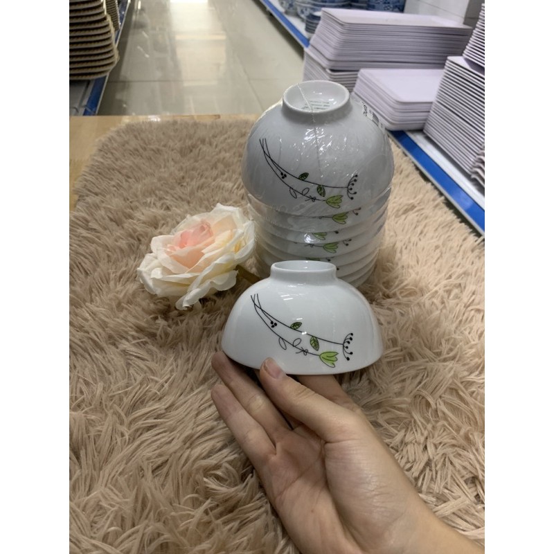 Chén cơm bông cỏ ck