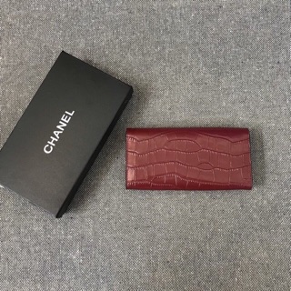 Ví nữ da cá sấu super full box