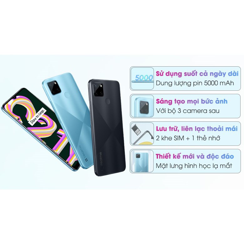 Điện Thoại Di Động Realme C21Y (3GB/32GB) - Hàng Chính Hãng