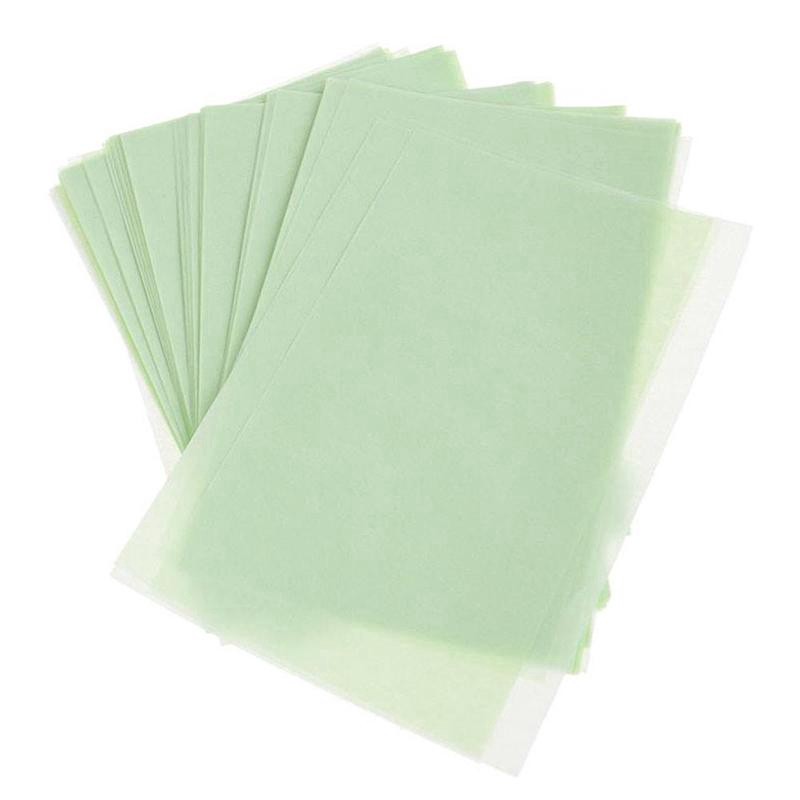 Gói 100 tờ giấy thấm dầu hương trà xanh tiện dụng