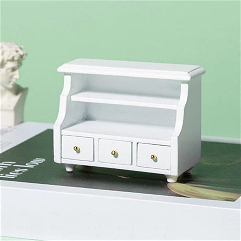 Mô Hình Tủ Khăn / Đồ Chơi Bằng Gỗ DIY Trang Trí Nhà Búp Bê