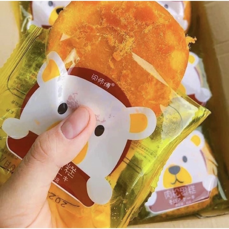 [sẵn] hộp bánh gấu ruốc
