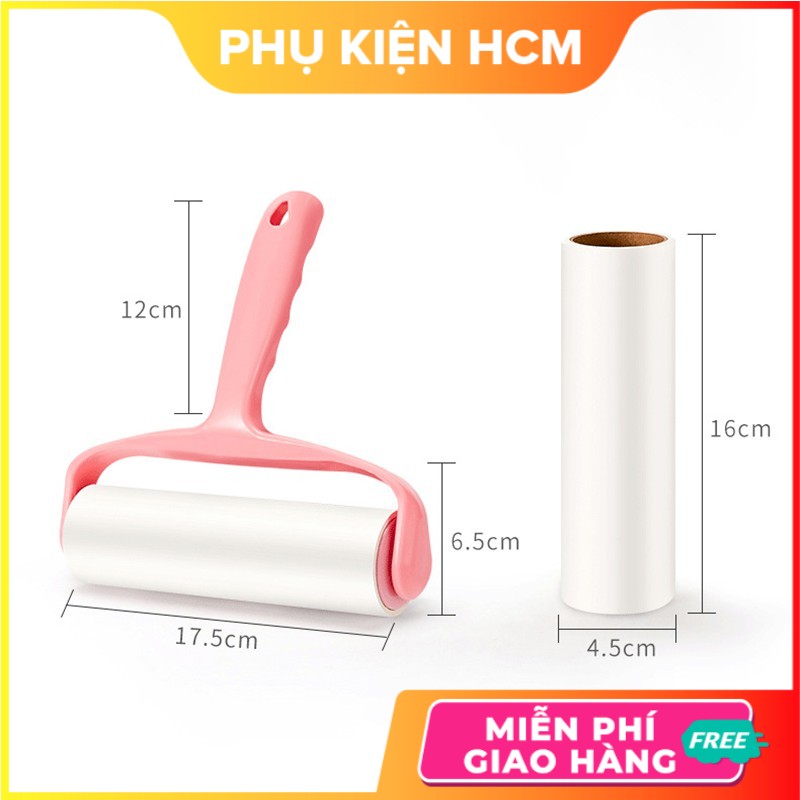 Cây Lăn Bụi Làm Sạch Quần Áo, Ga Giường, Sofa, Lông Chó Mèo ❣️FREESHIP❣️ - Phụ Kiện HCM