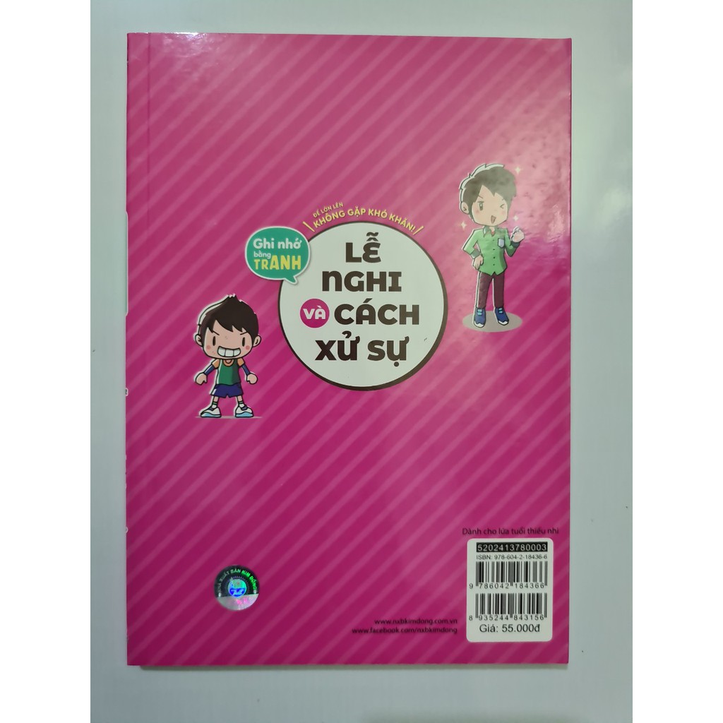 Sách - Để lớn lên không gặp khó khăn , lễ nghi cách xử sự ( ghi nhớ bằng tranh )