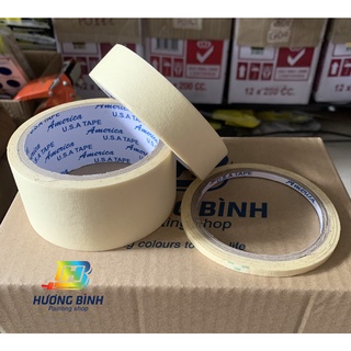 Băng keo giấy nhiều kích cỡ (5mm - 24mm - 48mm)