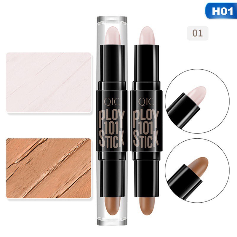 [Hàng mới về] Thanh che khuyết điểm hai đầu màu sắc lâu trôi hỗ trợ làm sáng da