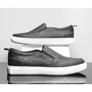 Giày Slip On Nam Da Bò Cao Cấp