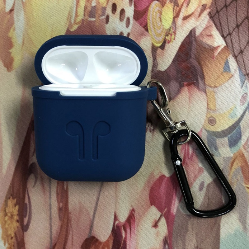 Vỏ Bảo Vệ Hộp Sạc Tai Nghe Bluetooth Bằng Silicon Mềm bonj Chất Lượng Cao