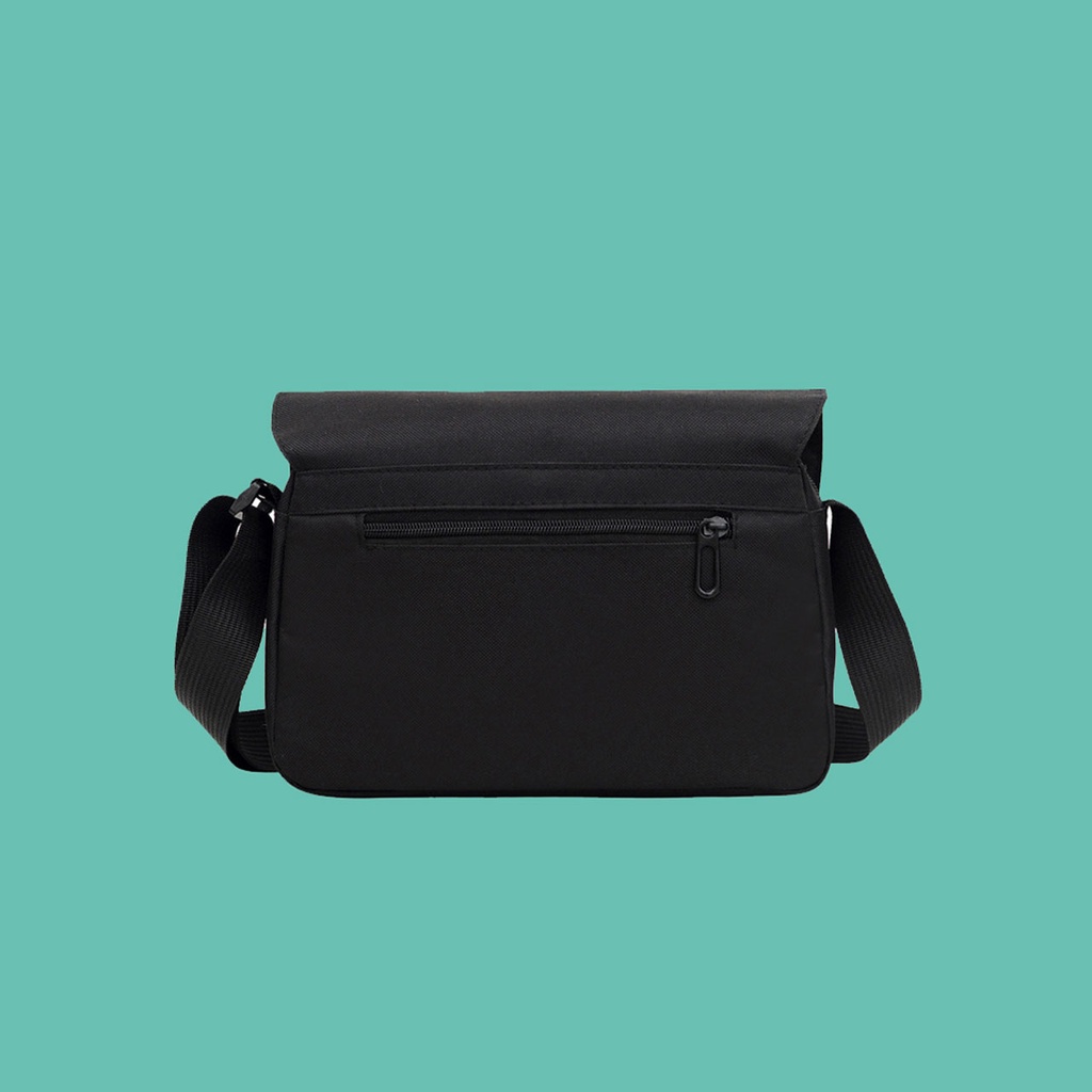 Túi đeo chéo nam nữ Unisex Black Rice phong cách hiện đại Hàn Quốc