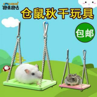 Xích đu gắng lồng cho hamster