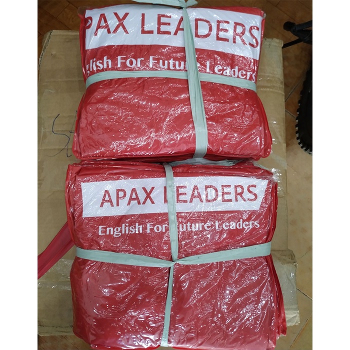 Áo mưa cánh dơi Apax Leader - Cho bé 8-13 tuổi - Màu đỏ
