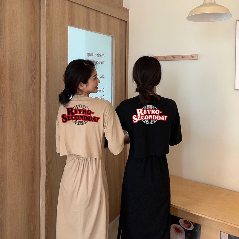 Đầm Tay Ngắn Thiết Kế Xẻ Tà Lưng Cao Thiết Kế Mới Thời Trang Cho Nữ