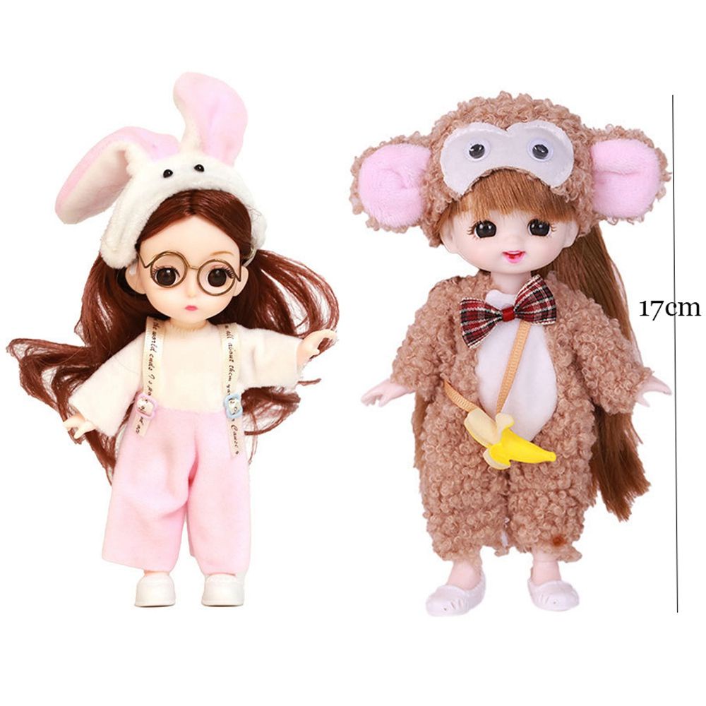 Set quần áo búp bê thời trang 24 mẫu tùy chọn dành cho OB11 YMY GSC 16-17cm tỉ lệ 1/12