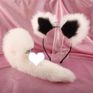 Đuôi cáo hồ ly sói Cosplay Lông Mượt sexy quyến rũ gợi cảm cho bạn gái Tặng Kèm Bờm Tai Cáo | BigBuy360 - bigbuy360.vn