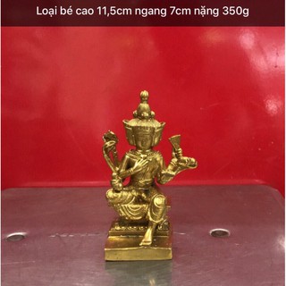 Phật tứ diện bằng đồng MS360a