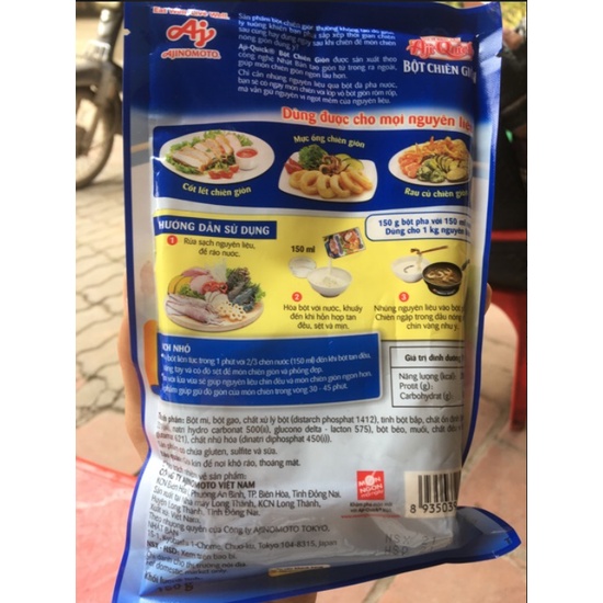 Bột chiên giòn Aji-Quick  gói 150g