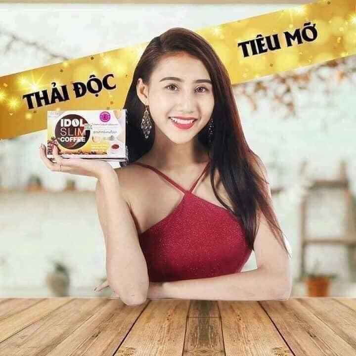 CÀ PHÊ GIẢM CÂN THÁI LAN IDOLE SLIM COFFE ( hộp 10 gói )