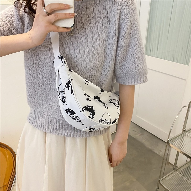 Túi Đeo Chéo Họa Tiết graffiti NB00297