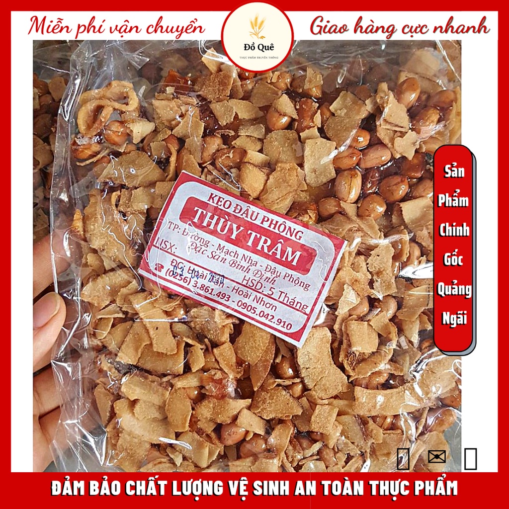 BỊCH 200 GRAM KẸO ĐẬU PHỘNG DỪA KHÔ THƠM NGON ĐẬM VỊ ĐẶC SẢN QUẢNG NGÃI