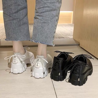 Giày oxford, Giày ulzzang dây buộc sau-Fullsize