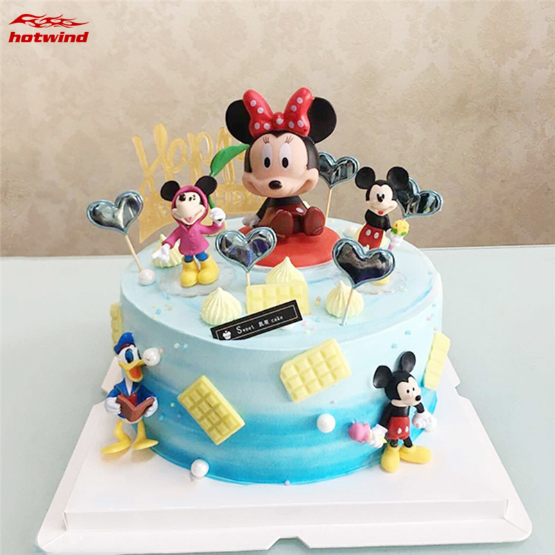 HW Set 5 Que Cắm Trang Trí Bánh Sinh Nhật Dễ Thương