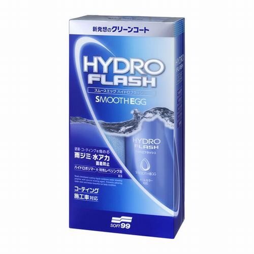 Chai Xịt Phủ Bóng Đa Năng, Chống Bám Nước Nhanh Smooth Egg Hydro Flash W-521 SOFT99 | JAPAN