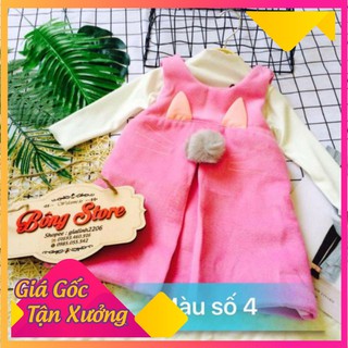 Xả Lũ váy dạ mèo cho bé gái bongkids.store