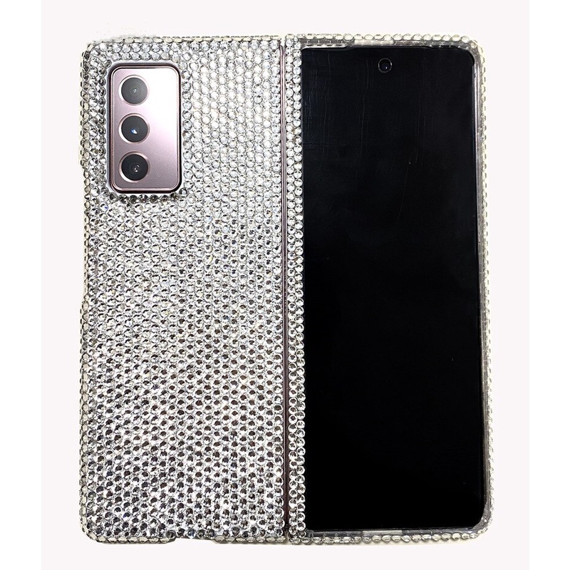 Ốp Điện Thoại Đính Kim Cương Lấp Lánh Sang Trọng Cho Samsung Galaxy Z Fold 3 4 5 Zflip 2 Galaxy Z Flip 3 4 5G
