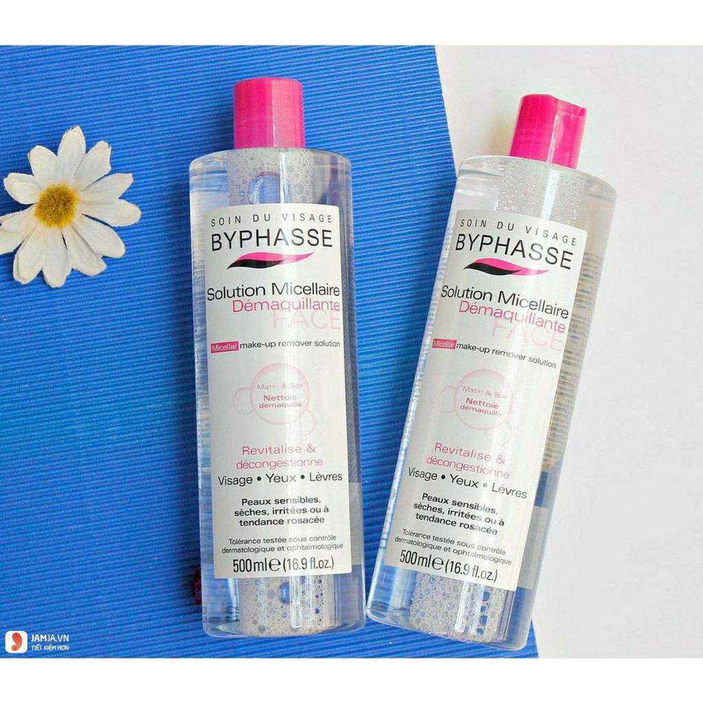 Nước Tẩy Trang Byphasse ,Không Cồn Dành Cho Mọi Loại Da 500ml . | BigBuy360 - bigbuy360.vn
