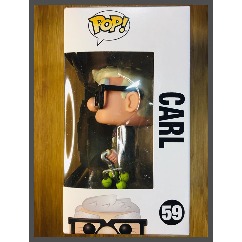 Đồ chơi mô hình nhân vật Funko Pop Disney Pixar Up Carl vinyl làm bộ sưu tập quà tặng sinh nhật Giáng Sinh cho trẻ em