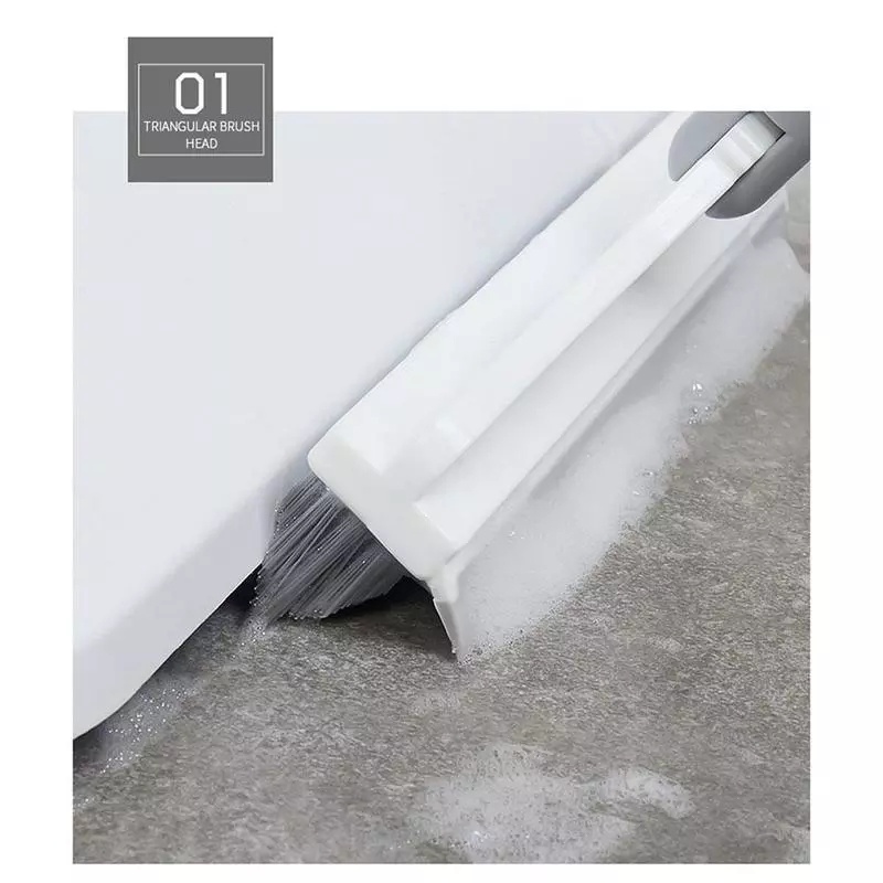Chổi Chà Sàn Nhà Tắm Thông Minh Thiết Kế Đầu Gạt Nước Và Đầu Chổi Xoay 120 Độ Quét Nhà Siêu Sạch Mọi Góc Bẩn