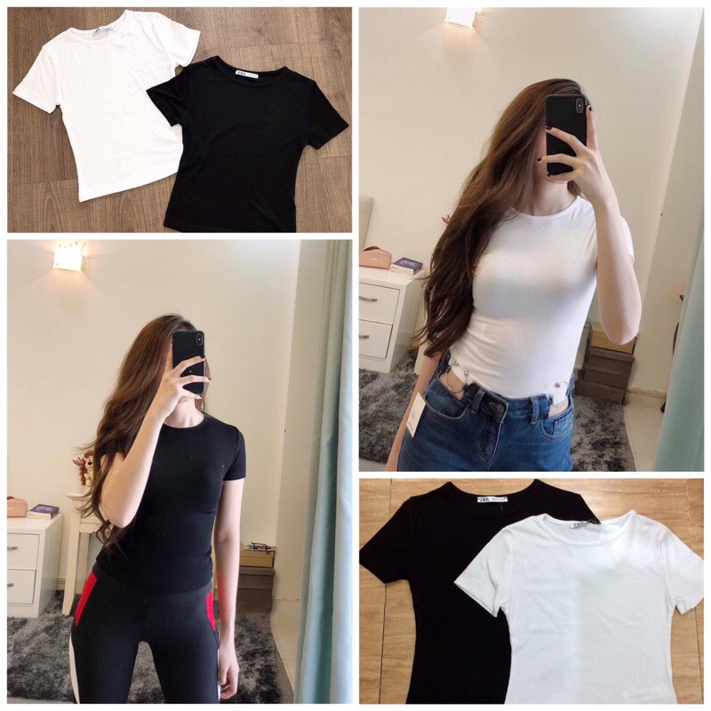 ☘️Áo thun gân body vnxk
