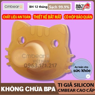 Núm ti. ti giả ngậm silicon CMBEAR cho bé - CMB17
