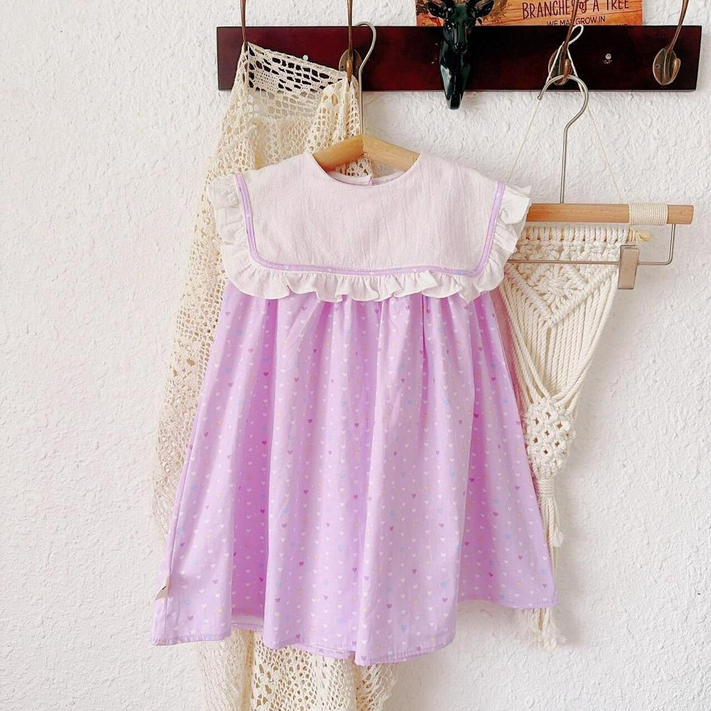 Đầm tim xinh yêu cho bé gái nhà mộc baby v128