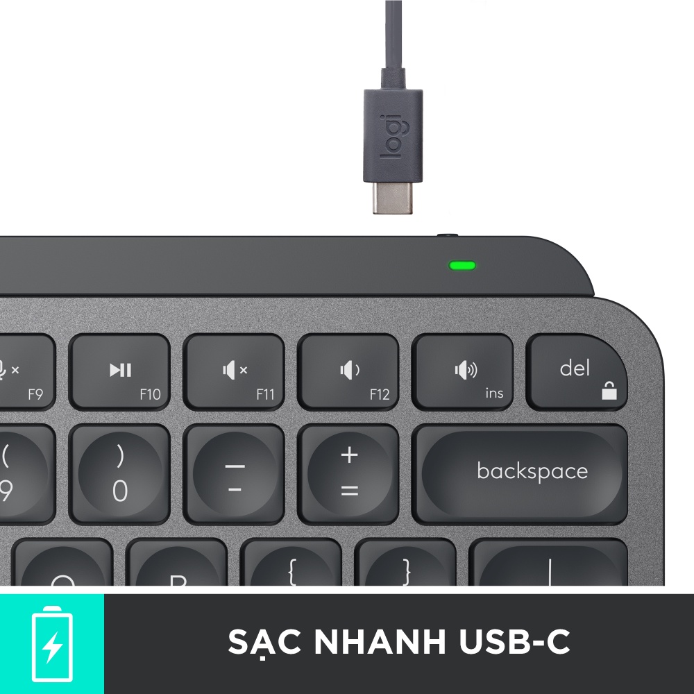 [Mã ELLOGIWL9 giảm 10%]Bàn phím không dây Bluetooth Logitech MX Keys Mini - Nhỏ gọn, Phím tắt thông minh, Có bản cho Mac | BigBuy360 - bigbuy360.vn