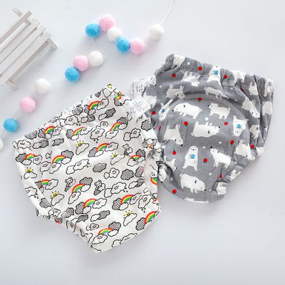 Quần Bỏ Bỉm Goodmama (size 80/90/100) 6 Lớp siêu thấm hút dành cho bé từ 5-17kg