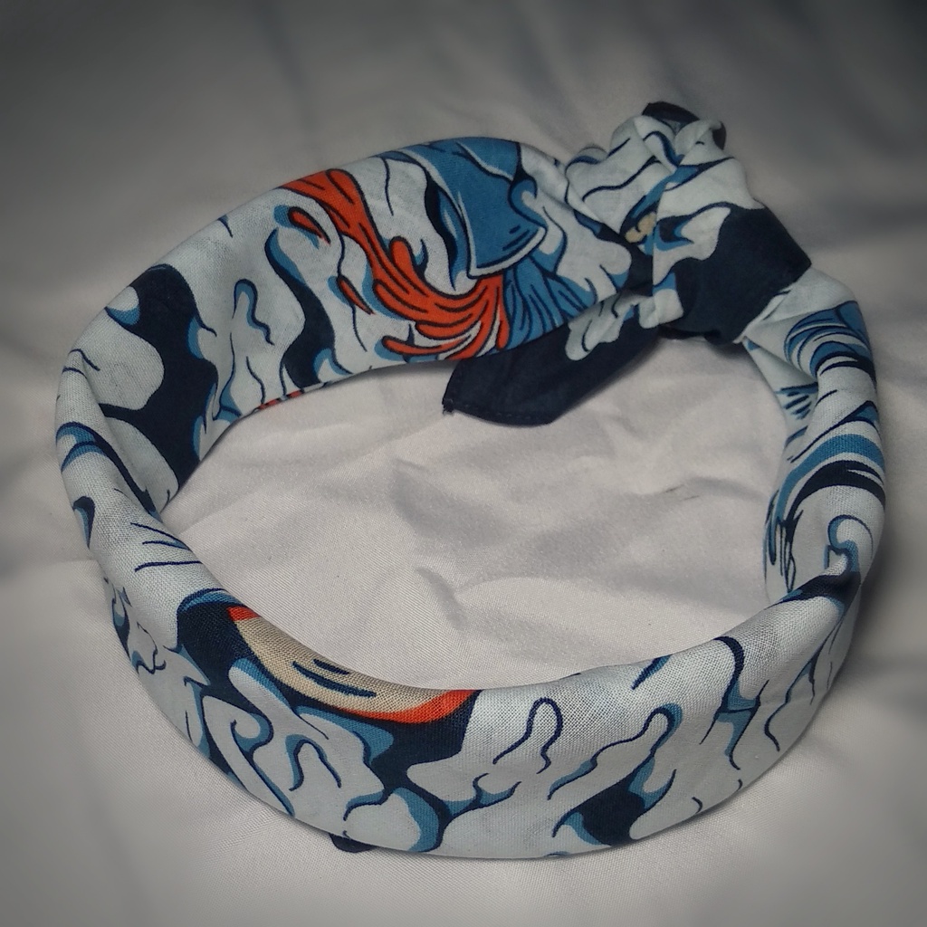 Khăn Bandana Retro họa tiết Samsara - Crude VN
