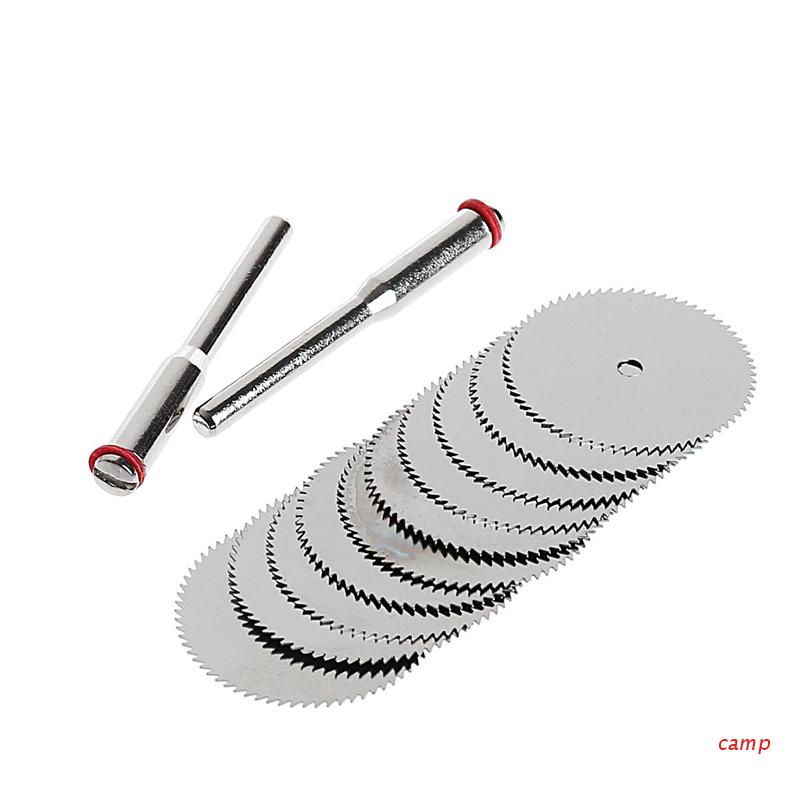 Set đĩa cưa gỗ 10x25mm + 2 trục cắt xoay chất lượng cao
