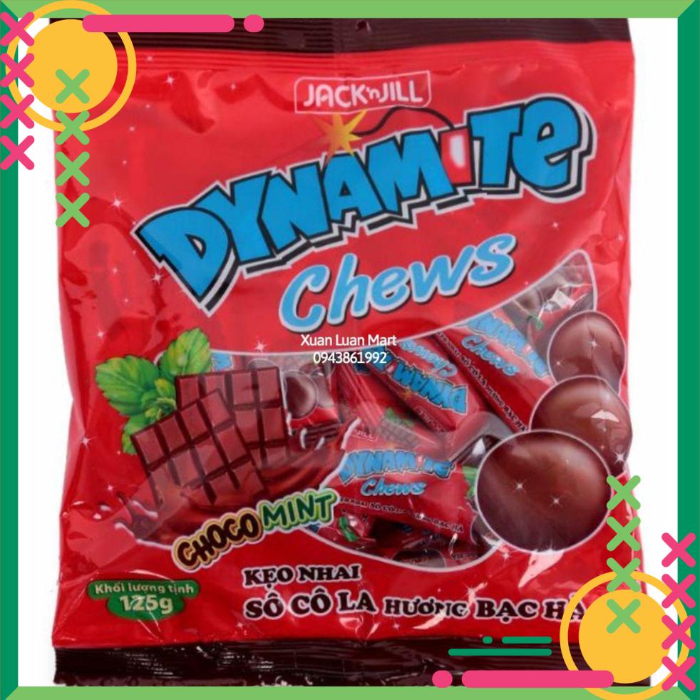 Kẹo Socola 3 viên Dynamite gói 125g