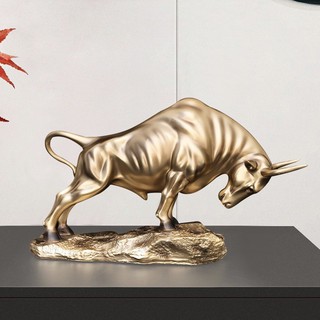 Tượng Bò Tót Phố Wall, Trang Trí Bàn Làm Việc Kích Thước 36cm
