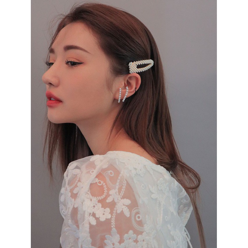 KẸP TÓC NGỌC TRAI HÀN QUỐC TRENDY (Nhân tạo)