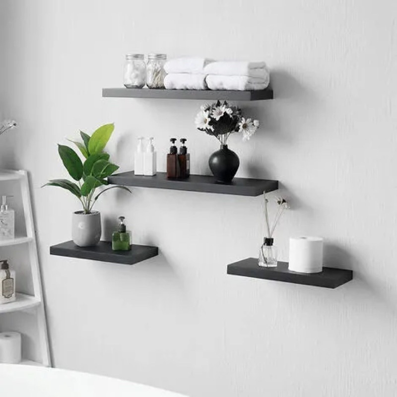 ❣️3 THANH NGANG KỆ GỖ TREO TƯỜNG DECOR, TRANG TRÍ NHÀ CỬA HOT. Tặng kèm vít và nở. Bảo hành 24 tháng