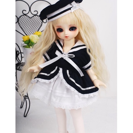 Rập may đồ búp bê BJD size 1/6