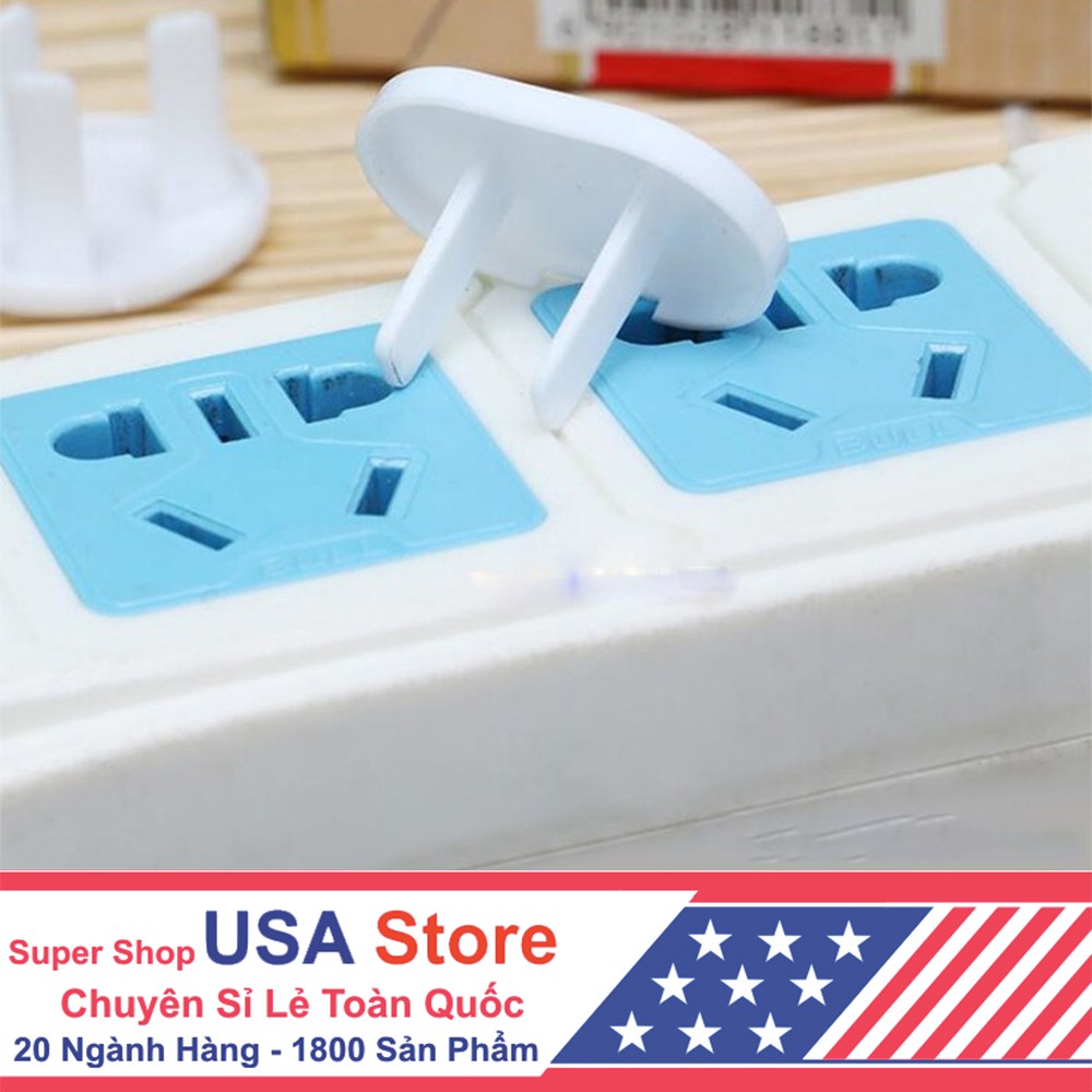 (Video Review) Bộ 20 Nút Bịt Ổ Điện Chống Giật Loại 2/3 Chân Nhựa ABS Siêu Bền, Chống Nhiệt Cao Cấp, An Toàn Cho Bé
