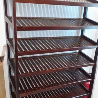 kệ dép gỗ 8 tầng 80cm