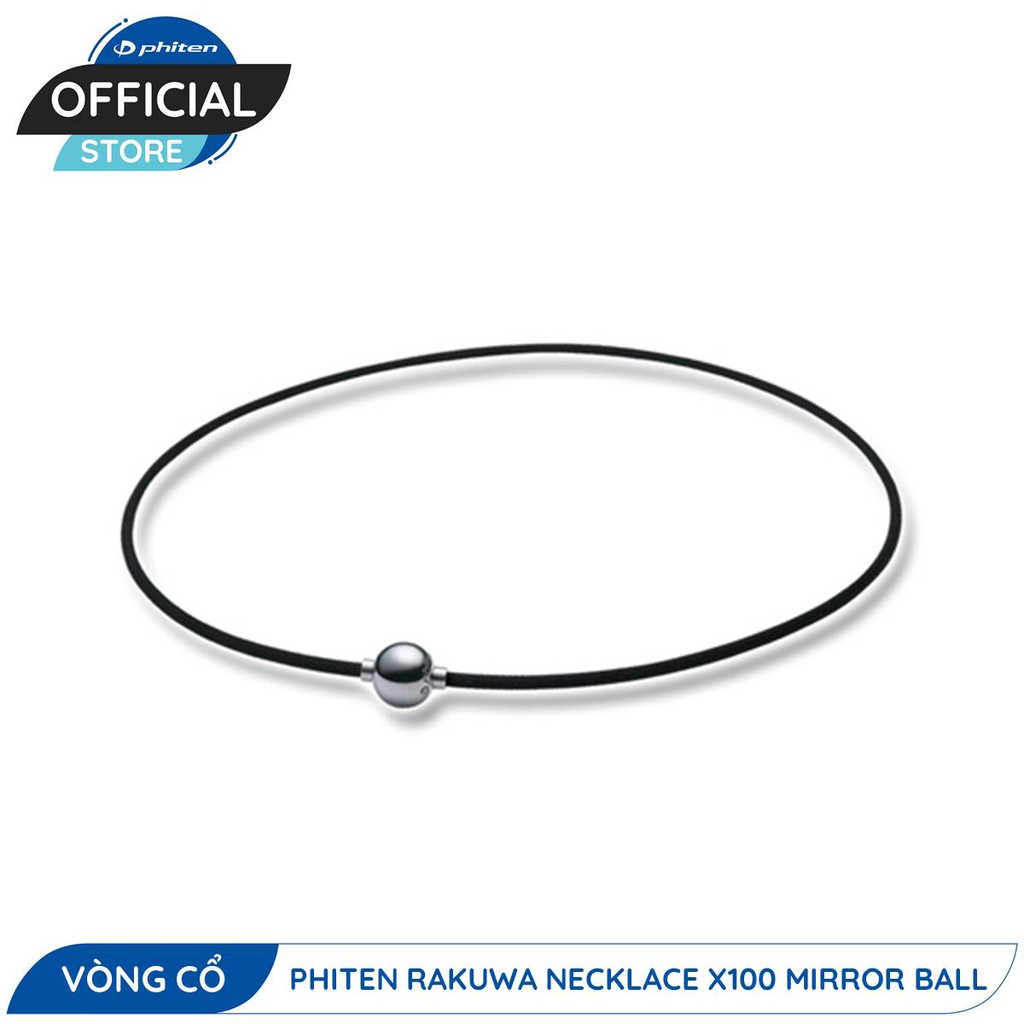 Vòng Cổ Phiten Rakuwa X100 Mirror Ball -TG640051/TG640052/TG640151/TG640152/TG640351/TG640352