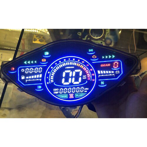 [CÓ VIDEO] Đồng hồ điện tử Wave plus 2020 lắp Wave a 50 100 110 cc và WAVE S RS RSX  100 cc - Đèn xe Việt