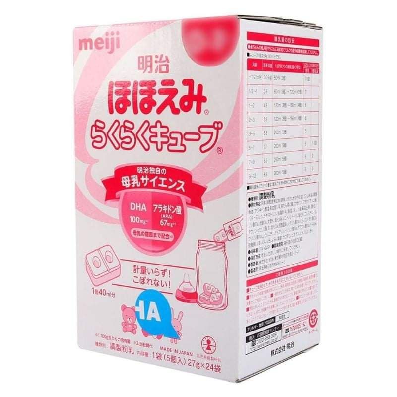 Sữa Meiji hộp 24 thanh 648g