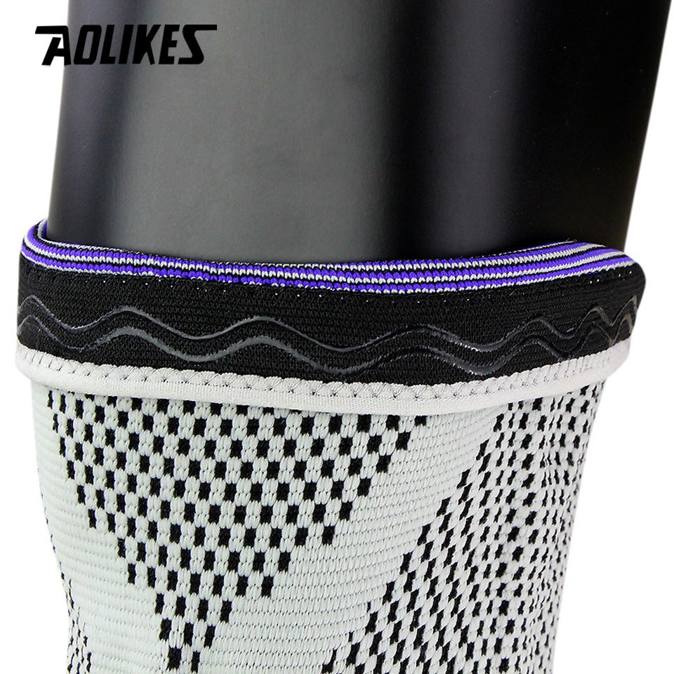 Đai bảo vệ đầu gối AOLIKES A-7721 trợ lực khớp gối với các thanh cacbon đàn hồi sport knee protector